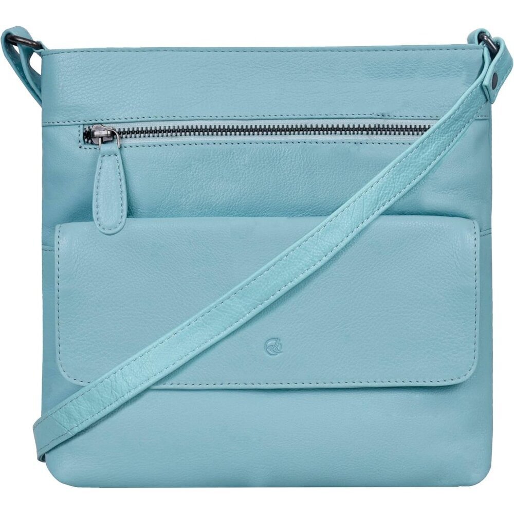 Leather Crossbody Bag Womens Nappa Small Durable Vintage Style Gift